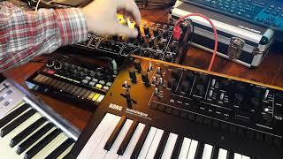 Korg volca beats & Behringer Pro-1_demo