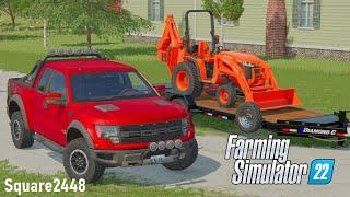 Home Depot Rental & Ford Raptor Mods! | FS22 Homeowner