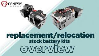 Jeep JL & JT Battery Relocation & Replacement Kits