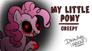 EL OSCURO ORIGEN DE MY LITTLE PONY | Draw My Life