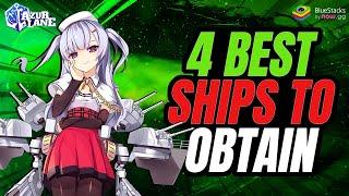 Azur Lane 4 Best Ships to Raise Level