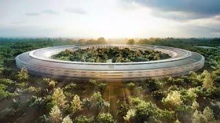 Apple Park  Новый КОСМИЧЕСКИЙ ОФИС ЭПЛ - Стив Джобс.