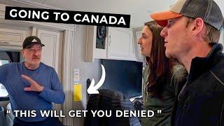 Leaving for Canada in an RV - Costly Transport, Inspections and Border Crossings