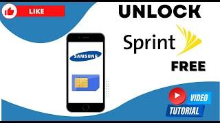 How to unlock Sprint Mobile Samsung Galaxy