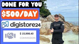 Digistore24 Affiliate Marketing | $500/DAY Done For You Google Ads Campaign