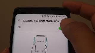 Samsung Galaxy S9 / S9+: Turn Caller ID and Spam Protection On / Off