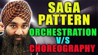 Mastering #microservices: Implement #saga #pattern through #orchestration and #choreography