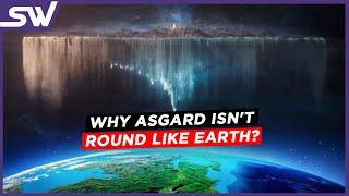 Why Asgard is Flat and Not Round Like Other Planets?