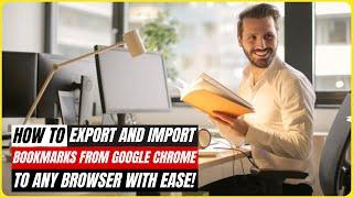 How to Export and Import Bookmarks from Google Chrome to Any Browser