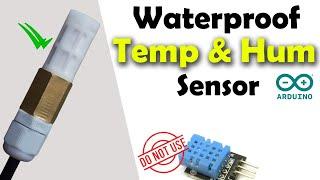 SHT20 Waterproof Temperature & Humidity Sensor with Arduino