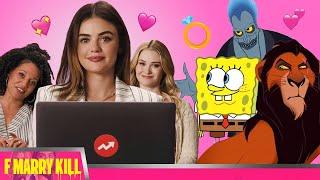 Lucy Hale And The Cast of FMK Plays FMK: Animated Characters