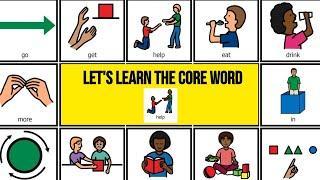 Let's Learn the Core Word "Help"