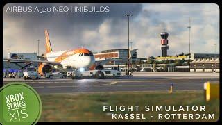 Flight Simulator 2020 | Kassel - Rotterdam | Xbox Series X | Airbus A320 Neo | IniBuilds