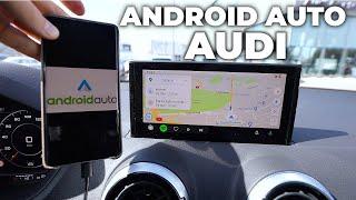 AUDI Android Auto 2021 Demonstration Multimedia System