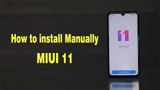 How to install Manually Miui 11