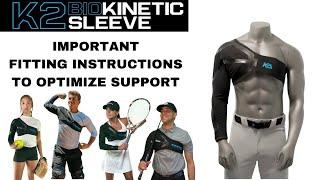 Kinetic Arm Fitting Instructions / K2 BioKinetic Adult Sleeve