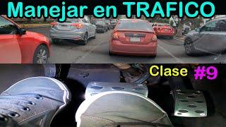 como manejar en trafico en la ciudad bien explicado para (PRINCIPIANTES manejando)