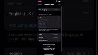 How To Change Language And Region On iPhone