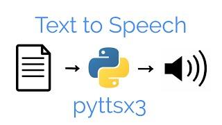 pyttsx3 module || Text to speech in python