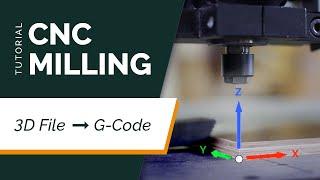 CNC Milling Tutorial #2 | Turn Your 3D File into G-Code