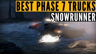Top 10 BEST trucks for SnowRunner Phase 7 TENNESSEE