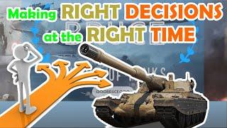 Making the right decisions at the right time | How to improve your winrate | WoT with BRUCE