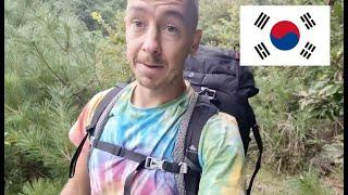 Going wild in Korea - solo backpacking and camping