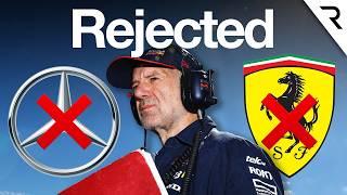 When Adrian Newey rejected Ferrari and Mercedes