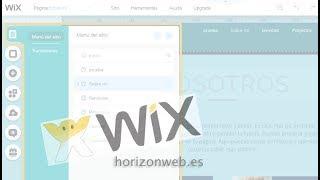 Cómo crear y configurar nuevas páginas con WIX