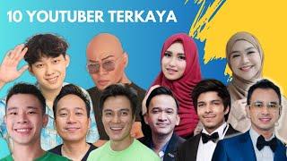 10 Youtuber Terkaya di Indonesia Tahun 2024