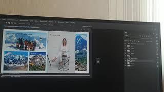 Как вставить фото в смарт объект Photoshop