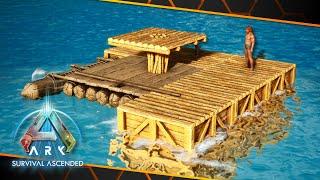 How to Build Drivable Rafts and Motorboats with Foundations in ARK: Survival Ascended!