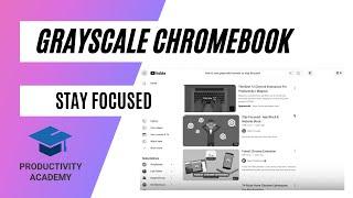 How To Grayscale A Chromebook