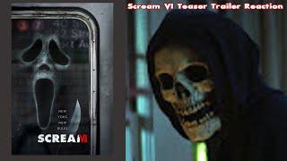 Reacting To Scream VI Teaser Trailer | F13leonardo