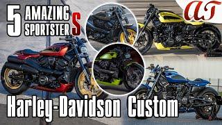 5 AMAZING Harley-Davidson SPORTSTER S RH1250 Custom [4K] * A&T Design