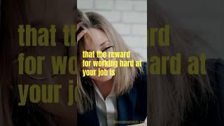 Funny Motivational Quote Working Hard