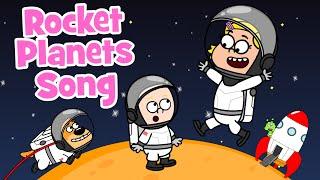   "Rocket" Song for Children | "Rocket" Planets Song | Hooray Kids Songs & Nursery Rhymes  | Space