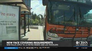 Masks Now Required For Metro Passengers And LAX Travelers