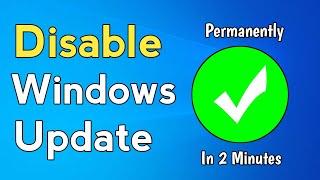 How to DISABLE WINDOWS AUTOMATIC UPDATES on Windows 10/11 permanently 2024