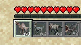 Minecraft DON'T TOUCH THE FORBIDDEN DINOSAUR INVENTORY MOD / DANGEROUS DINOSAURS !! Minecraft Mods