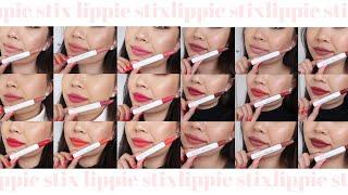 SWATCHING ALL 48 LIPPIE STIX FROM COLOURPOP