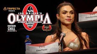 Mr. Olympia 2020 Press Conference - Elisa Pecini