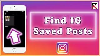 How To Find Saved Posts Instagram | See Instagram Saved Post
