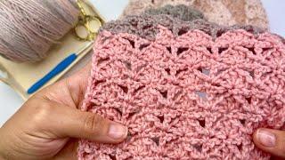 Tutorial Bufanda Infinita Tejida A Crochet Mayelin Ros