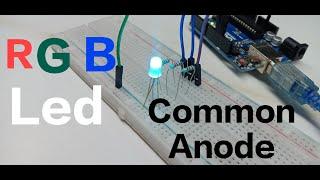 How to use rgb led with arduino uno : rgb led common anode : how to an rgb led work : control rgb!