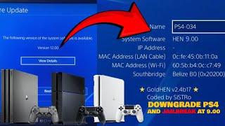 how to downgrade any ps4 12.00 to 9.00 or lower 100% real