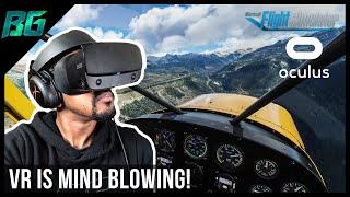 Microsoft Flight Simulator in VR is Mind Blowing...but | Oculus Rift S
