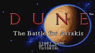 Dune: The Battle for Arrakis (Genesis)  Atreides Playthrough Longplay Retro game