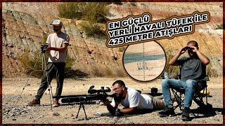 Hatsan Factor Sniper Long 425 METRE Atışları / PCP Havalı Tüfek ile Uzun Mesafe Atışı - 4K