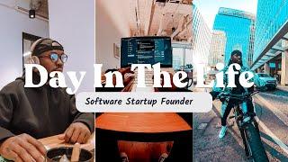 Day in the Life of a Software Startup Founder (ep. 1) | London | WeWork. Canary Wharf